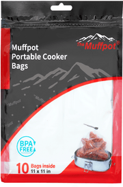 *NEW*  The Muffpot Portable 11X 11" Large Cooker Bags