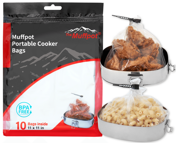 Muffpot Portable Large Cooker Bags 11" x 11"
